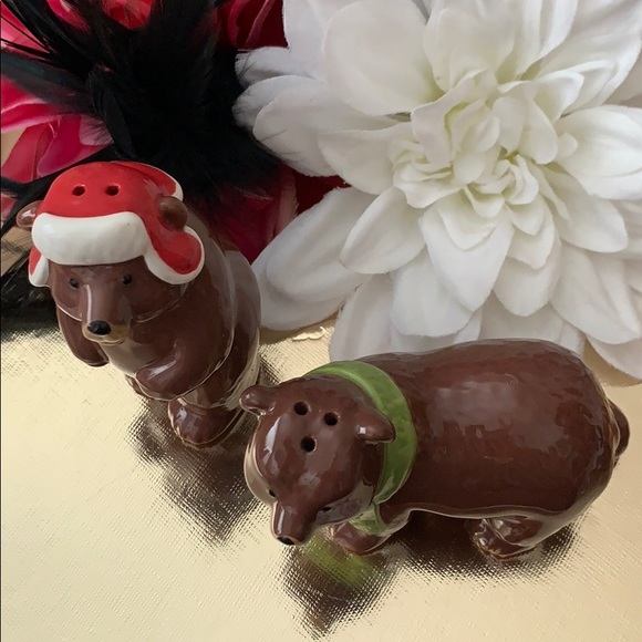 Brown Bear Salt & Pepper Shaker Set - Picture 8 of 10